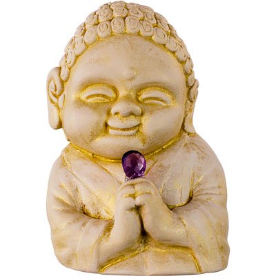 Amethyst Buddha Figurine