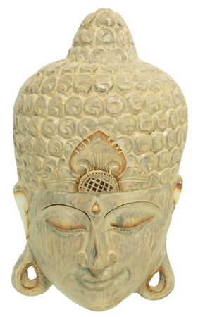 Buddha Mask White