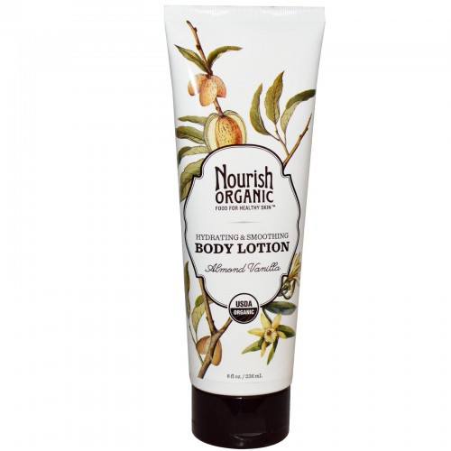 nourish organic almond vanilla body lotion